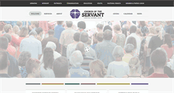 Desktop Screenshot of churchoftheservantcrc.org